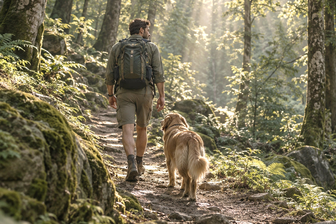 Senderismo con perros en verano: preparación, hidratación y primeros auxilios en ruta