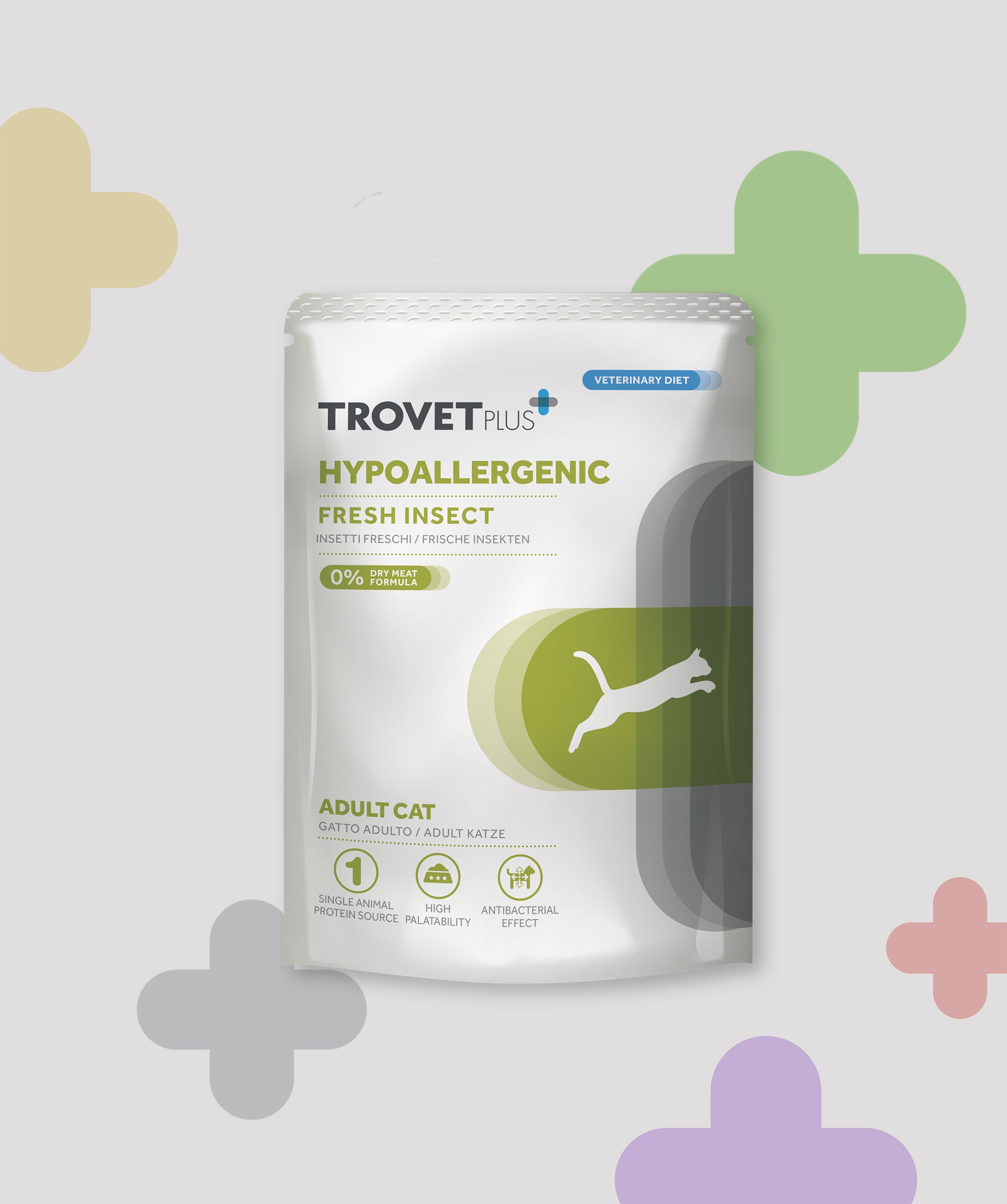 Hypoallergenic - Fresh insect - natvoer voon katten