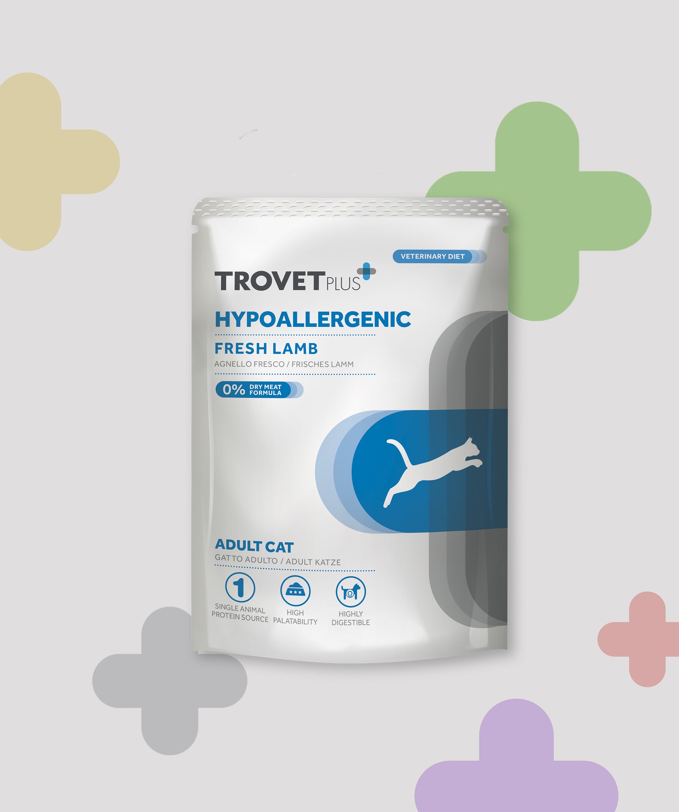 Hypoallergenic - Fresh lamb - natvoer voon katten