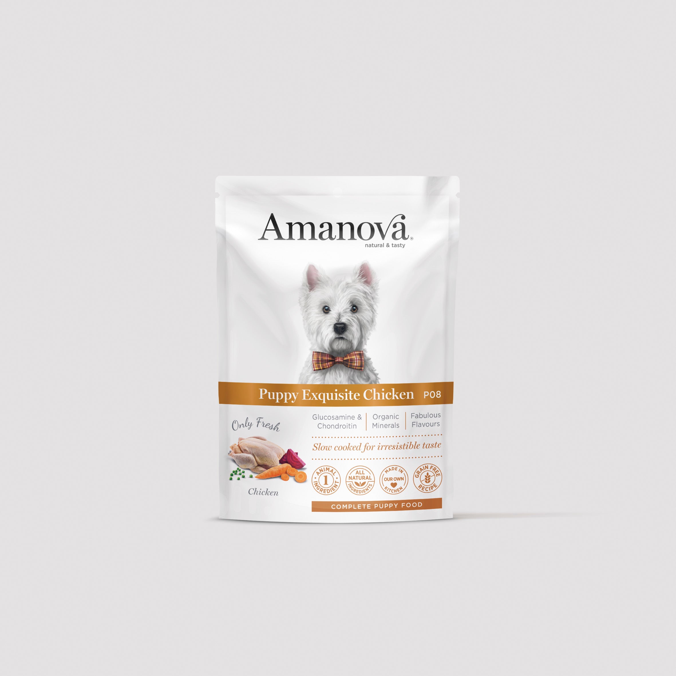 P08 Puppy Chicken Food for Dogs | Amanova – Onlyfresh.com