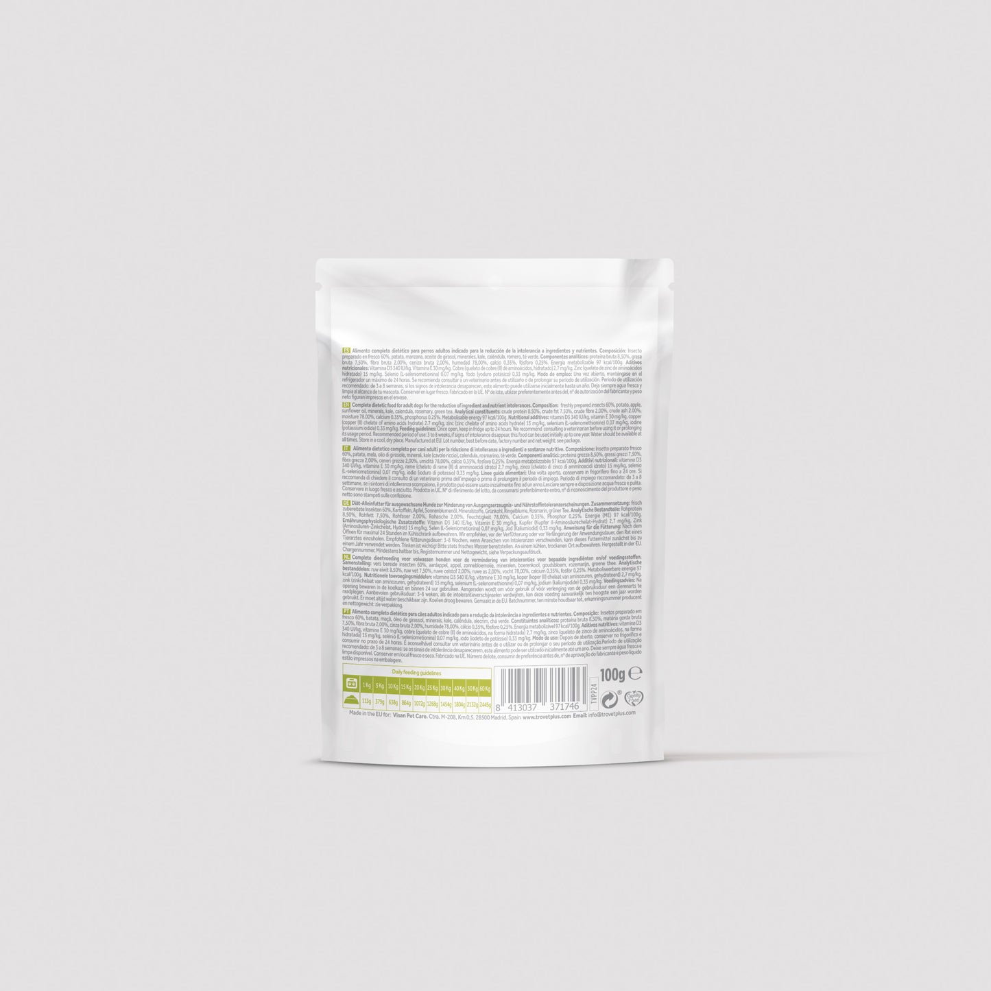 Hypoallergenic - Fresh insect - húmido para cães