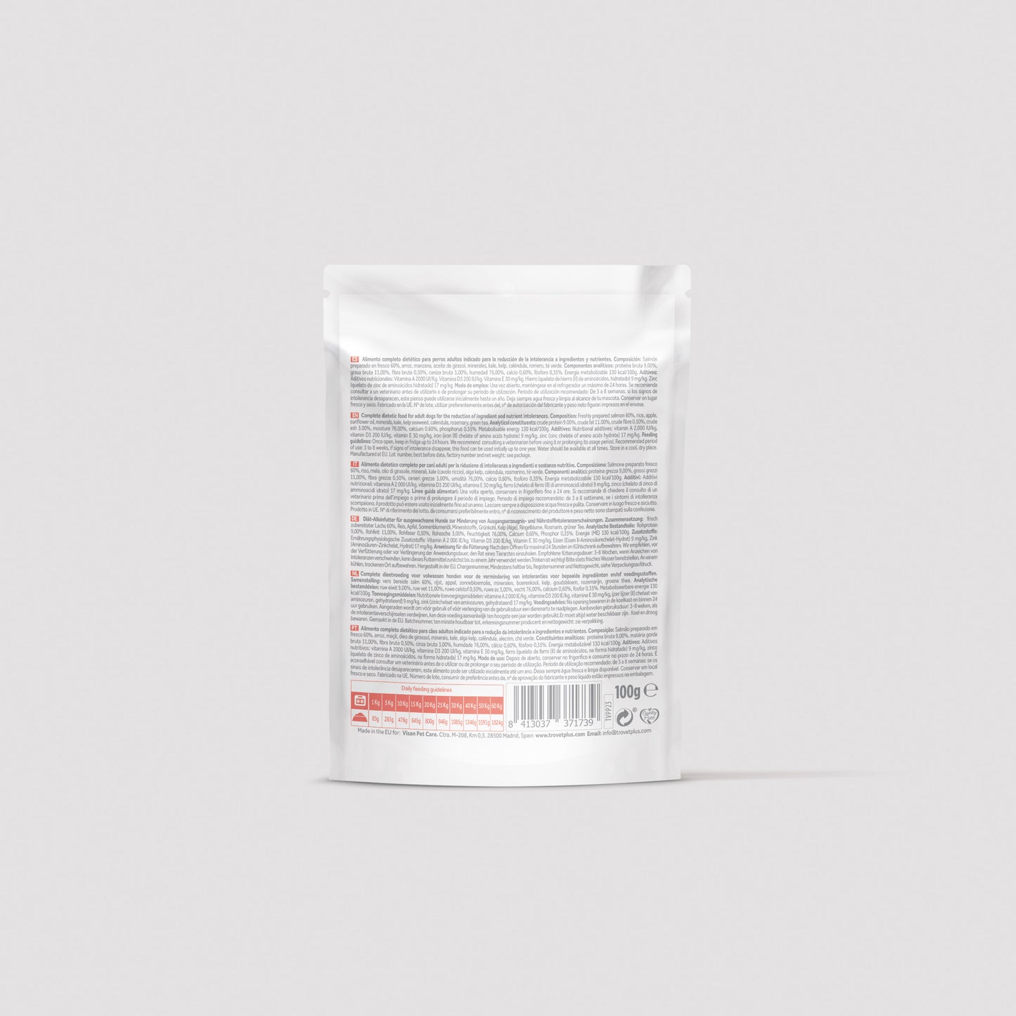 Hypoallergenic - Fresh salmon - húmido para cães