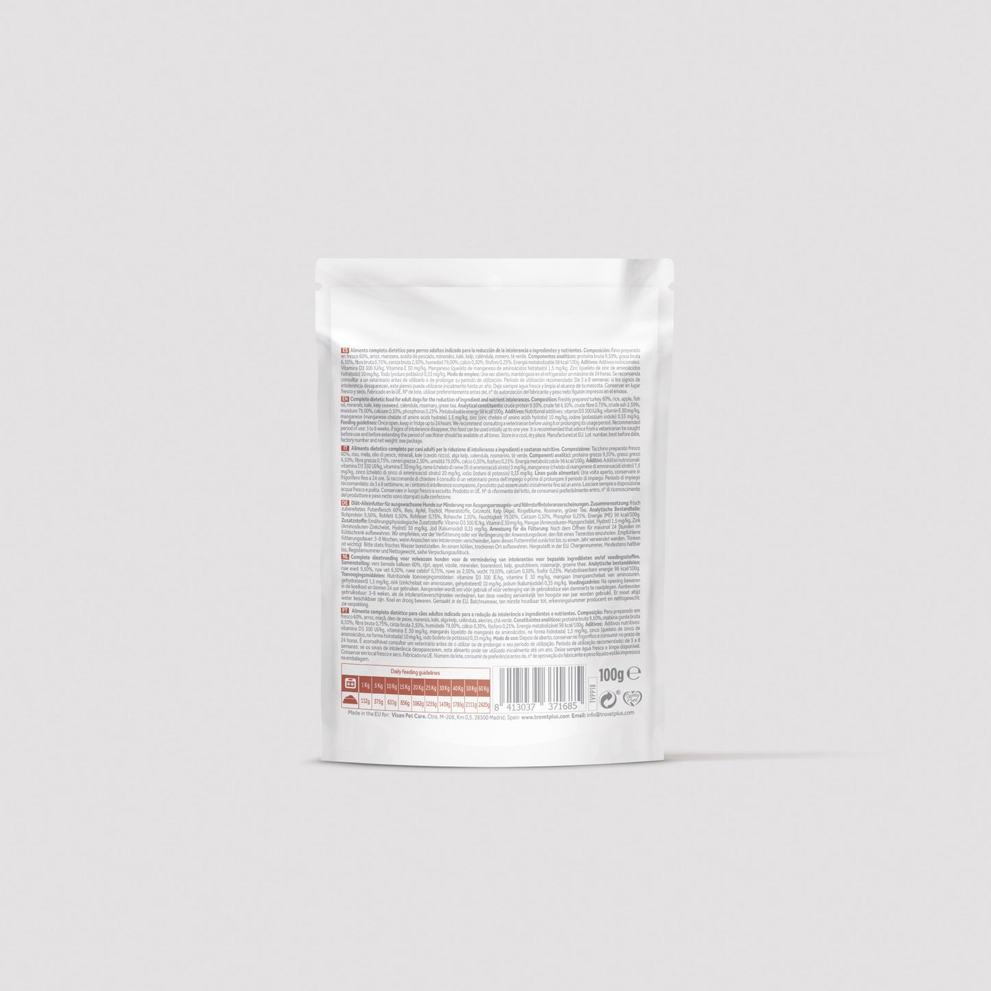 Hypoallergenic - Fresh turkey - húmedo para perros