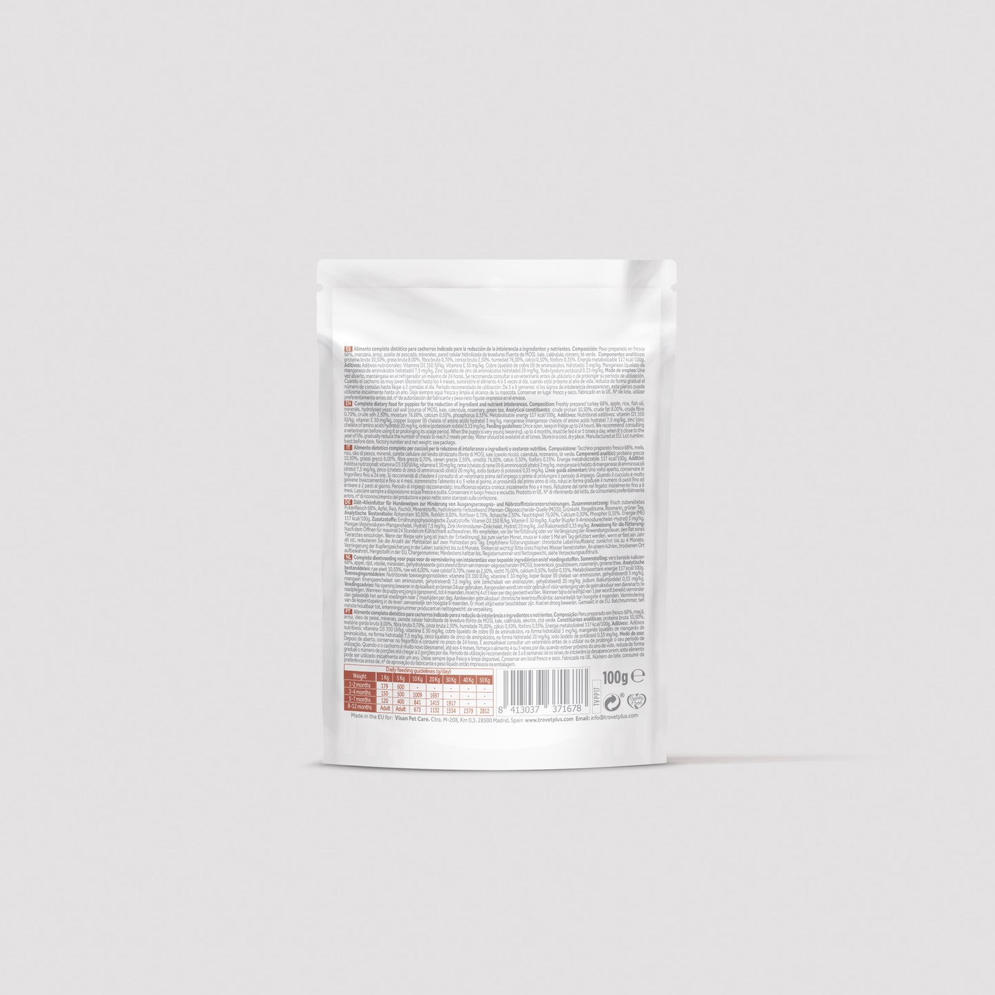 Hypoallergenic Puppy - Fresh turkey - húmedo