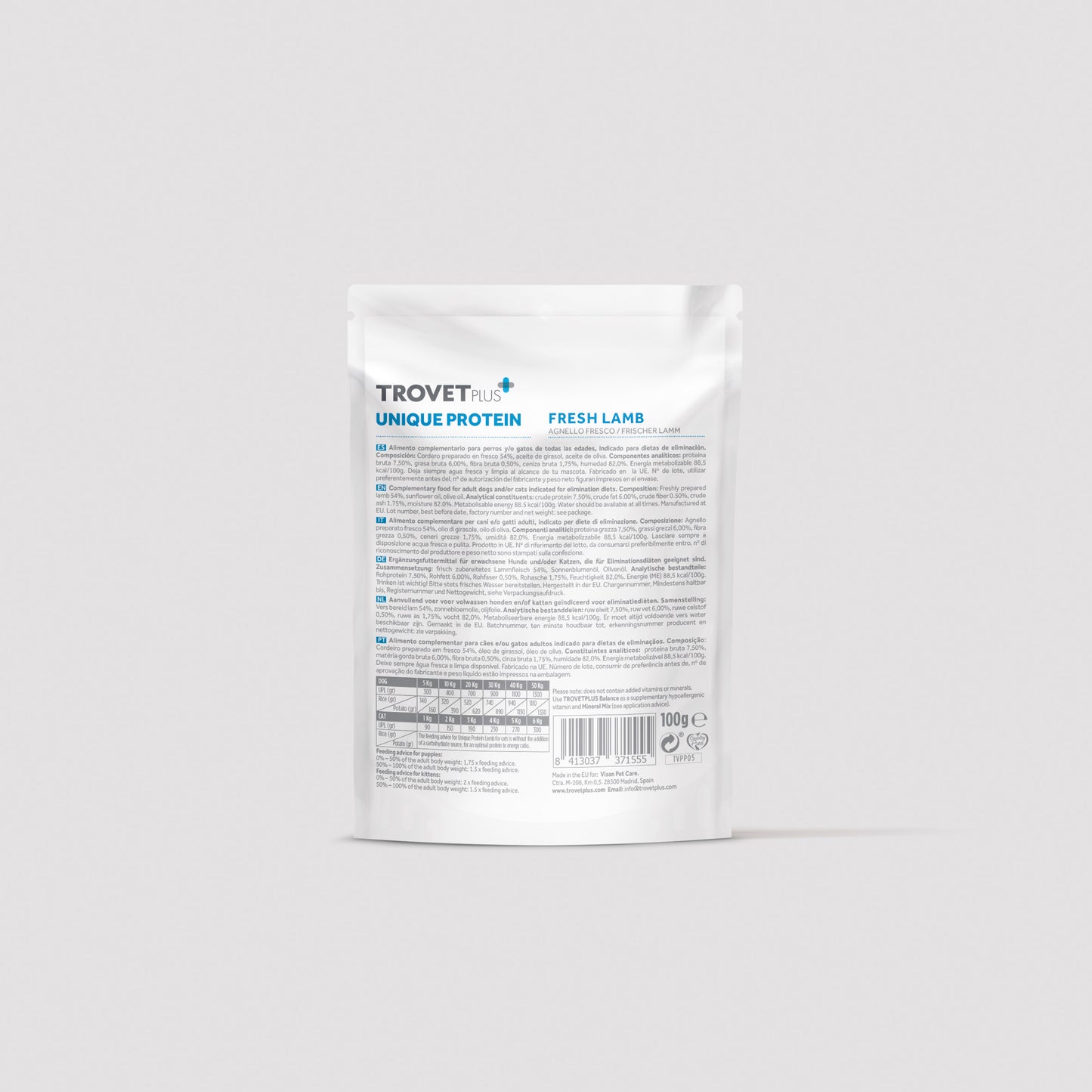 Unique protein - Fresh Lamb