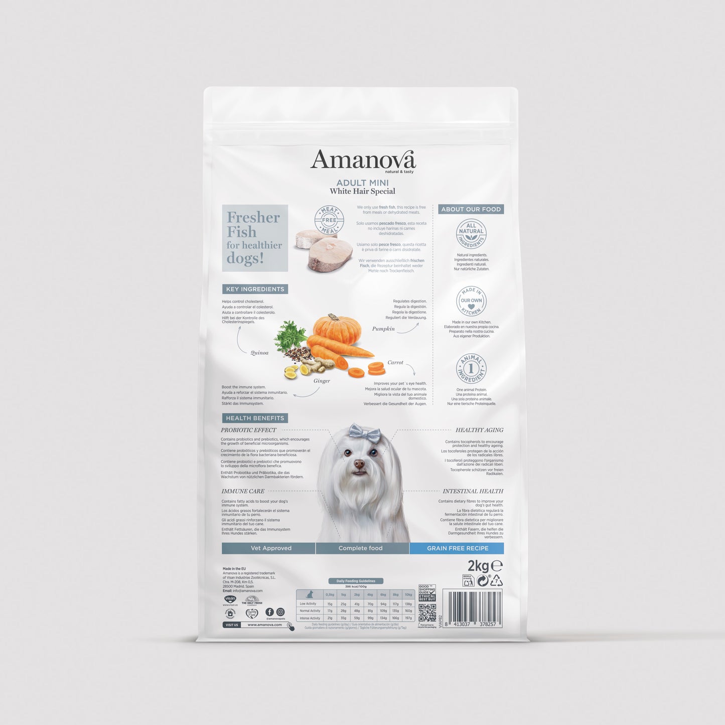 Adult mini - white hair special