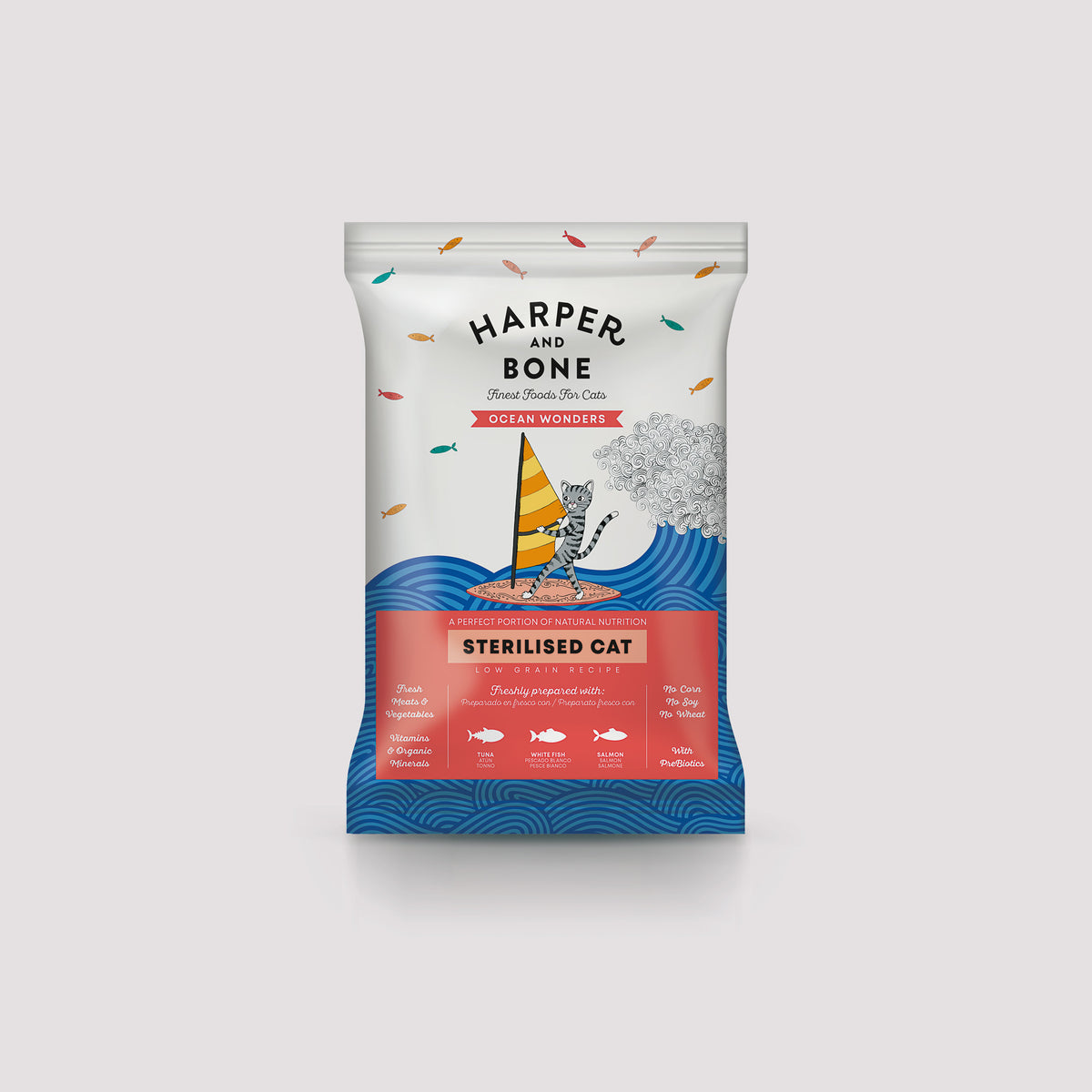Échantillon Harper & Bone Sterilised Cat Ocean Wonders 70g