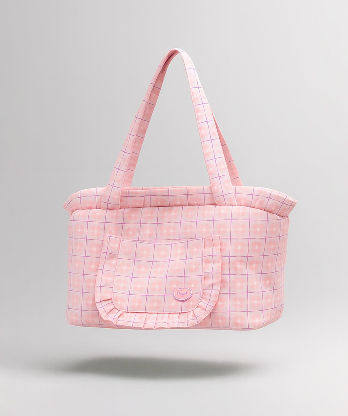 Plaid pet bag