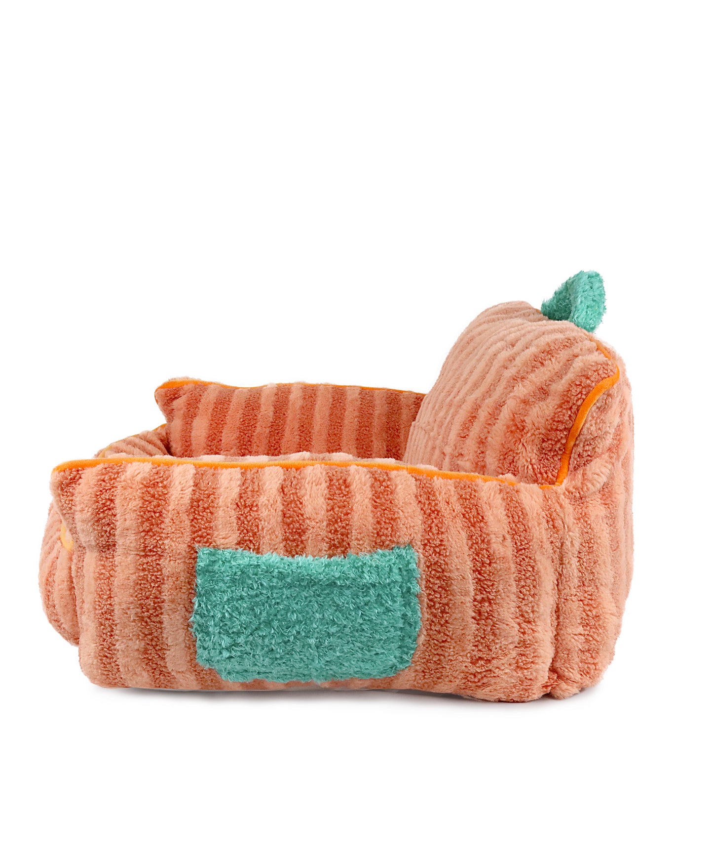 Sofa orange stripes