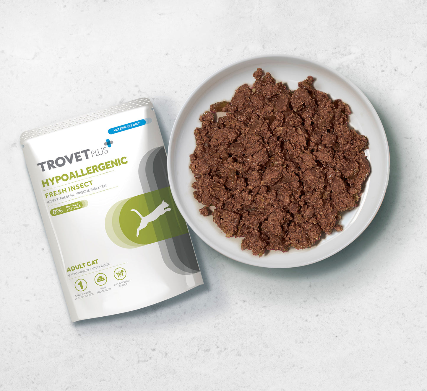 Hypoallergenic - Fresh insect - wet for cats