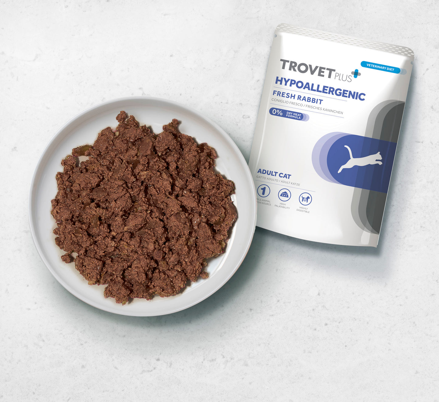 Hypoallergenic - Fresh rabbit - húmedo para gatos