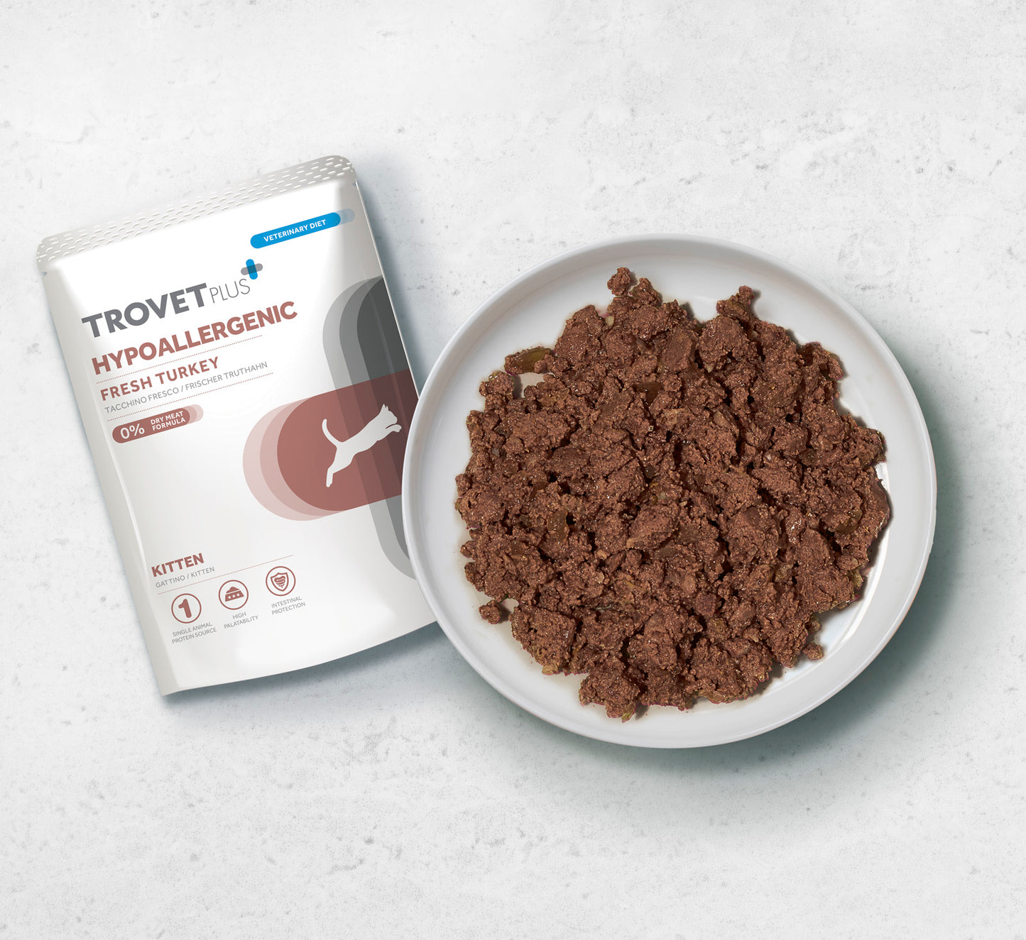 Hypoallergenic Kitten - Fresh turkey - húmedo