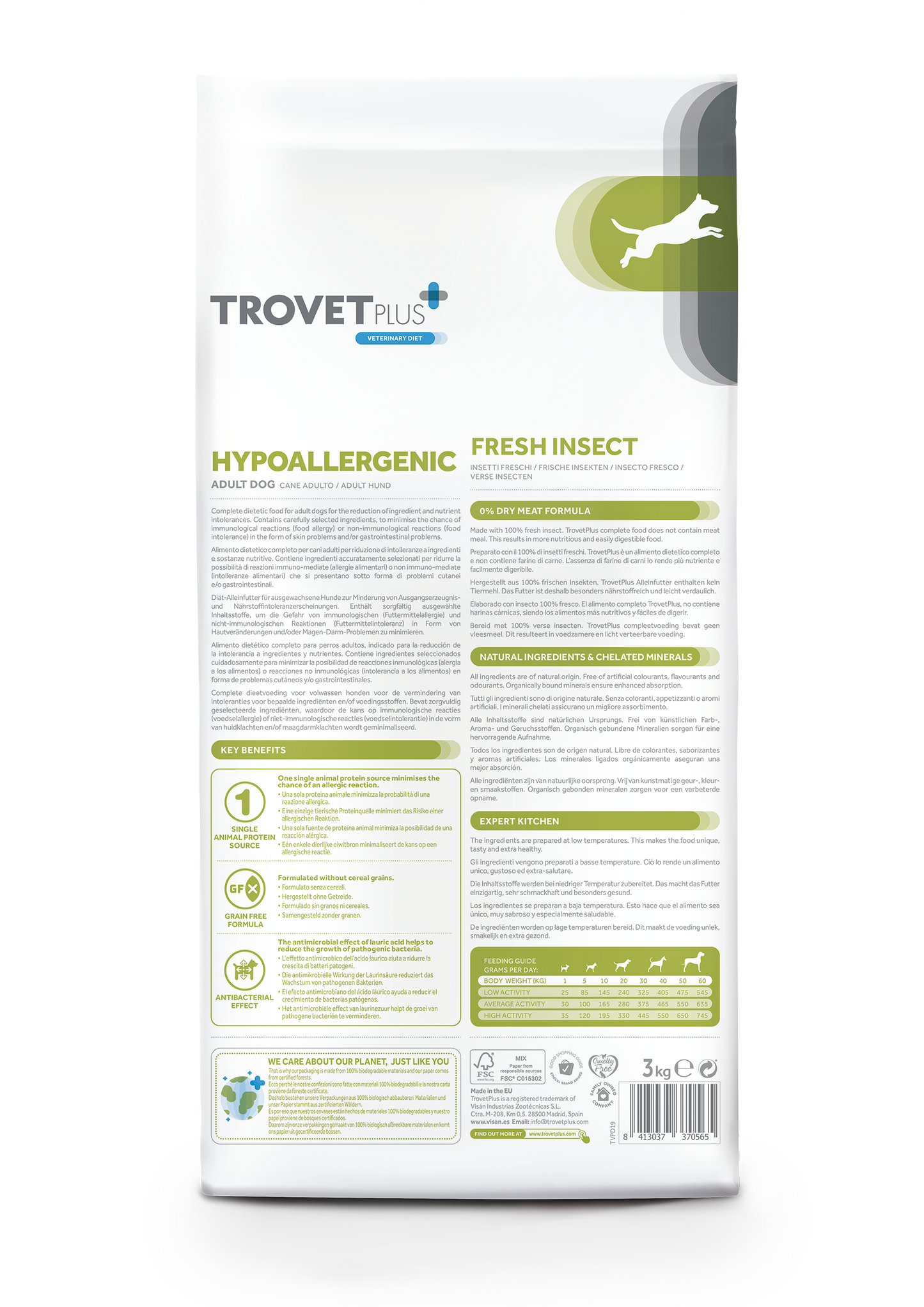 Hypoallergenic - Fresh insect - Erwachsener Hund