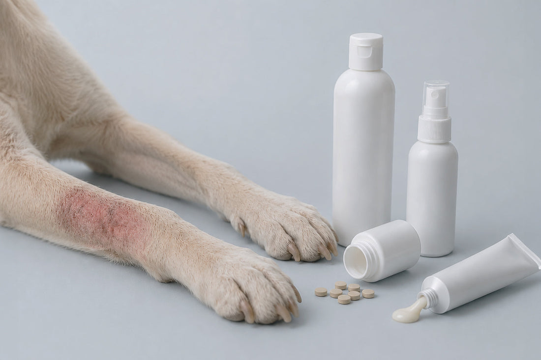 Tratamiento de la dermatitis en perros