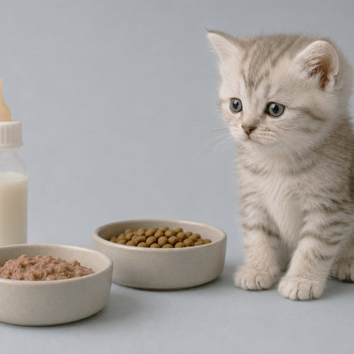Tipos de comida para gatos bebés