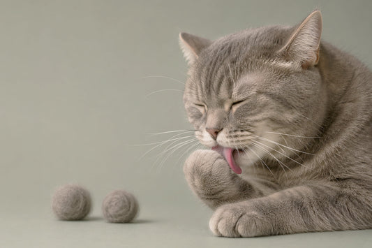 Todo sobre las bolas de pelo en gatos