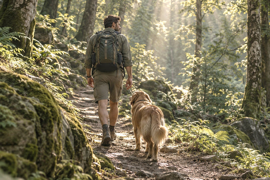Senderismo con perros en verano: preparación, hidratación y primeros auxilios en ruta