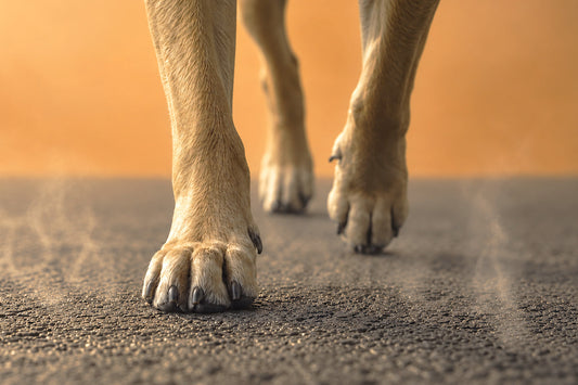 Las patas del perro en verano: cómo protegerlas del asfalto caliente