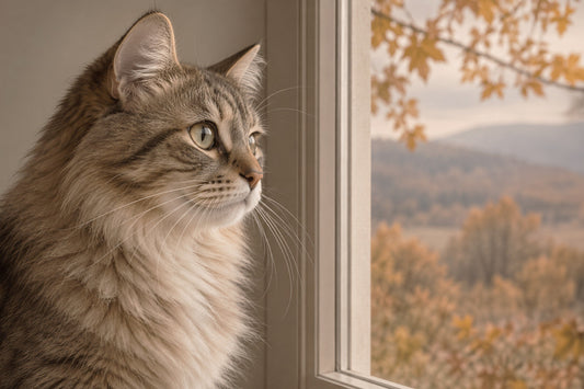 El gato en casa en otoño: enriquecimiento ambiental, calor y bienestar