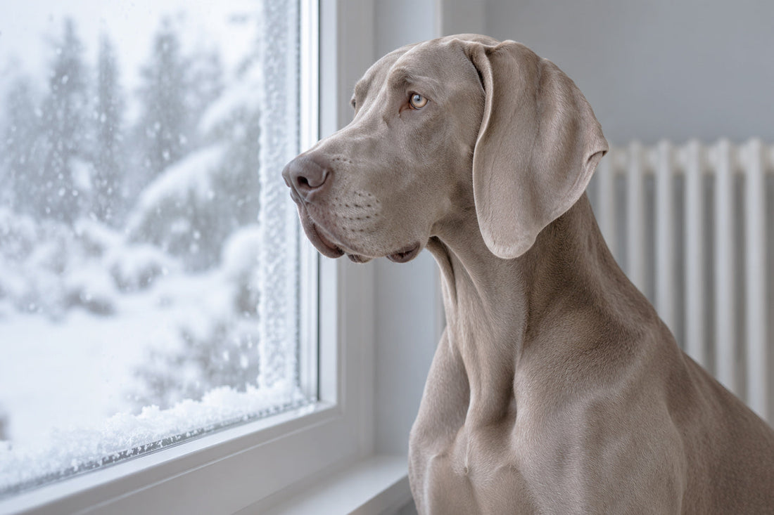 Por qué tu perro bebe menos agua en invierno y cómo evitarlo