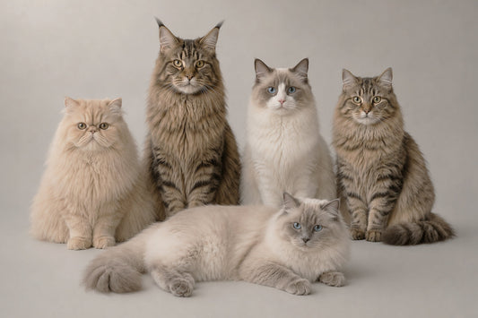 Gatos de pelo largo: descubre las razas más impresionantes y cómo cuidarlas