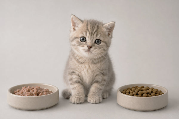 ¿Qué darle de comer a un gatito de 1 mes?