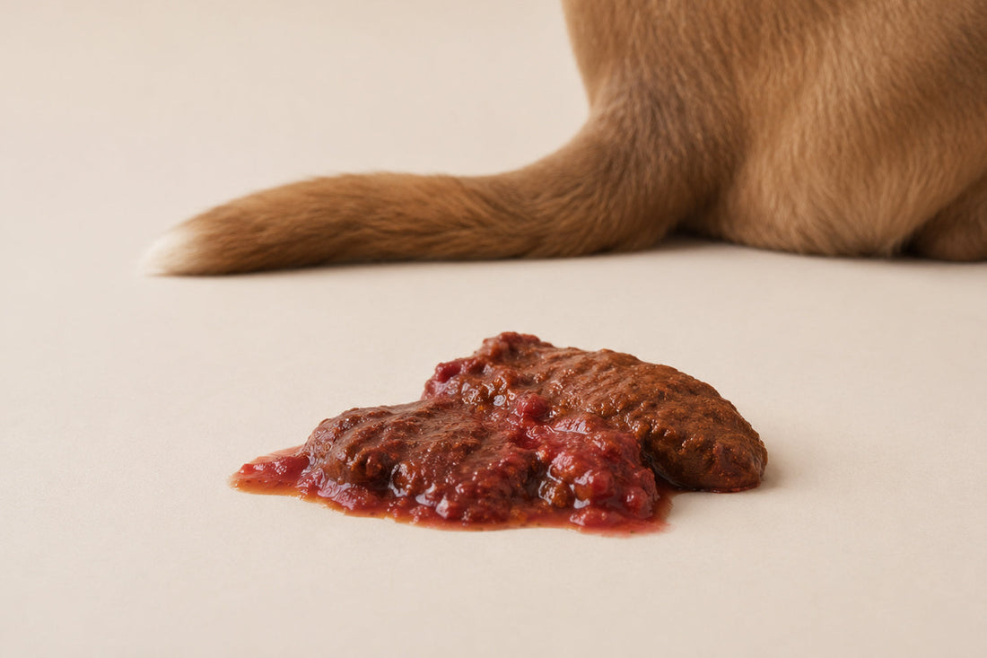 Diarrea con sangre en perros: causas y tratamiento