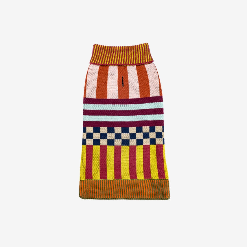 Pattern Patch Marron