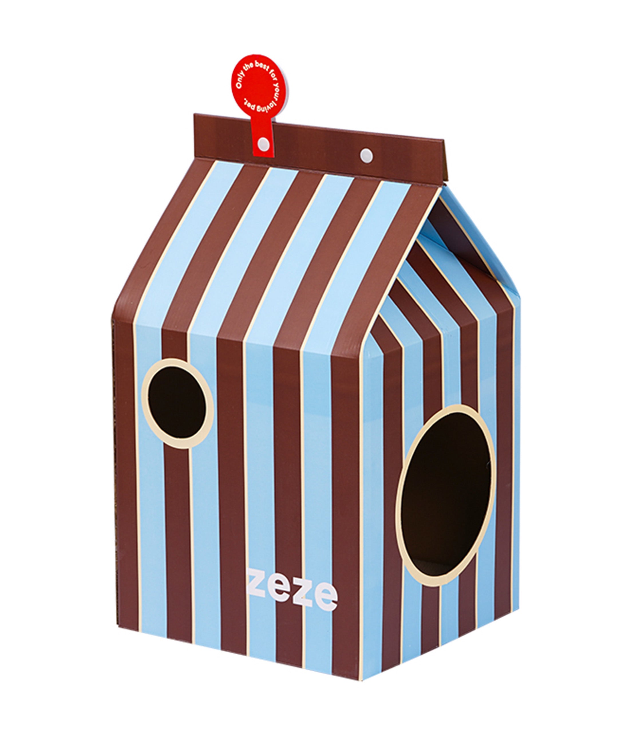 Brick Stripes pet house
