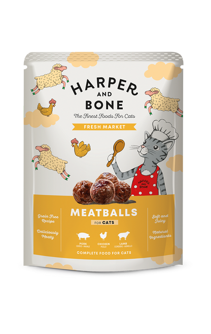 Meatballs for cats - Fresh Market
