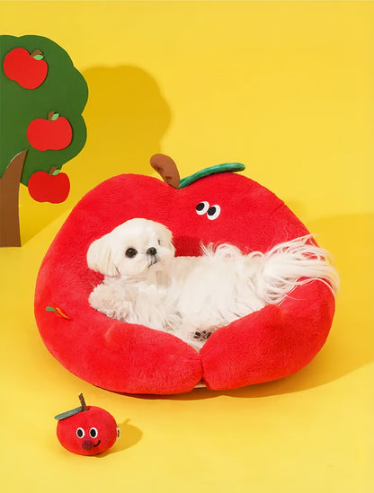 Apple pet bed