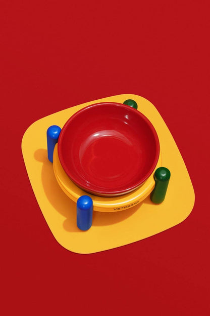 Chroma Ceramic Pet Bowl & Mat Set - miska