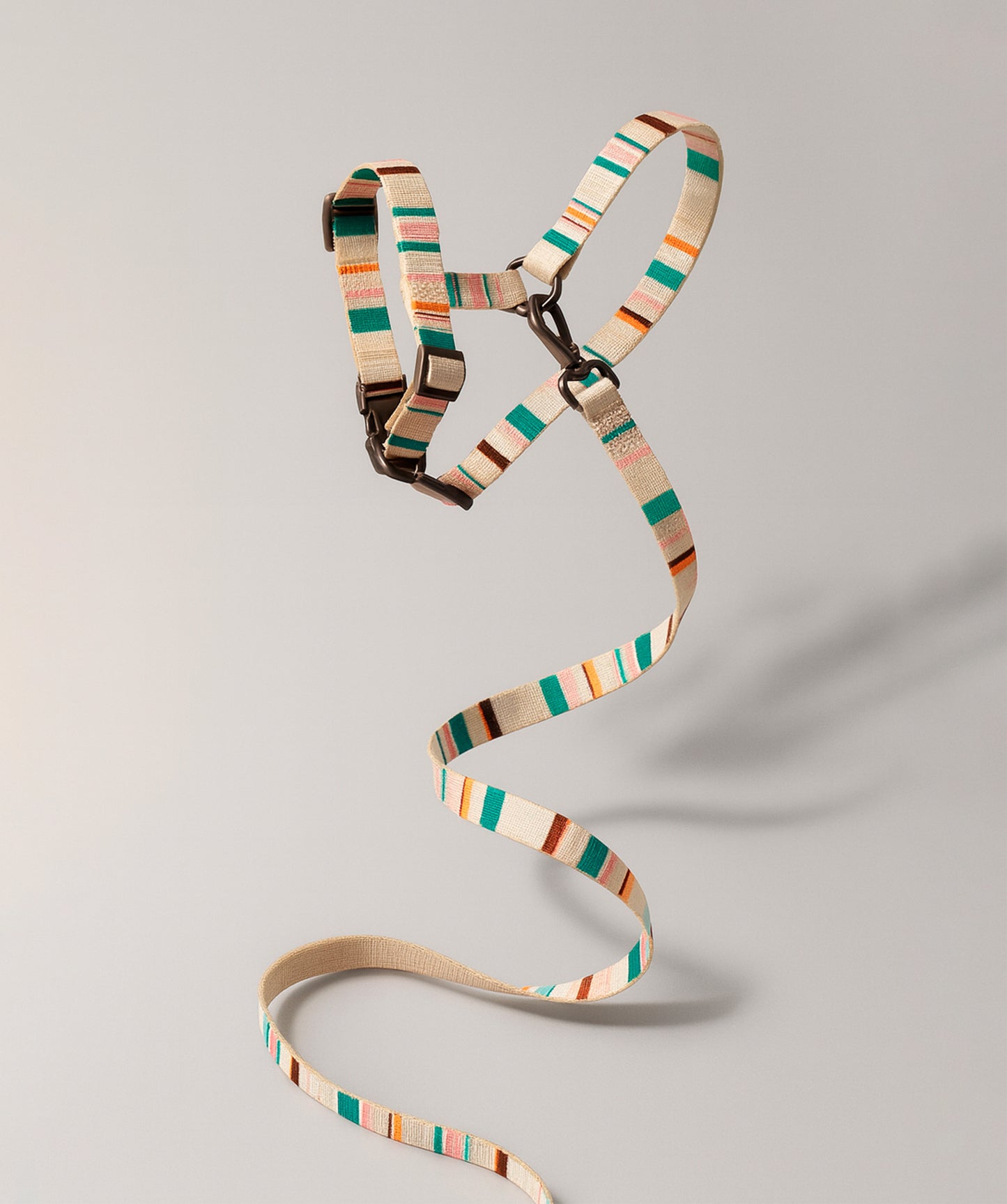 Leash & Harness Kit white