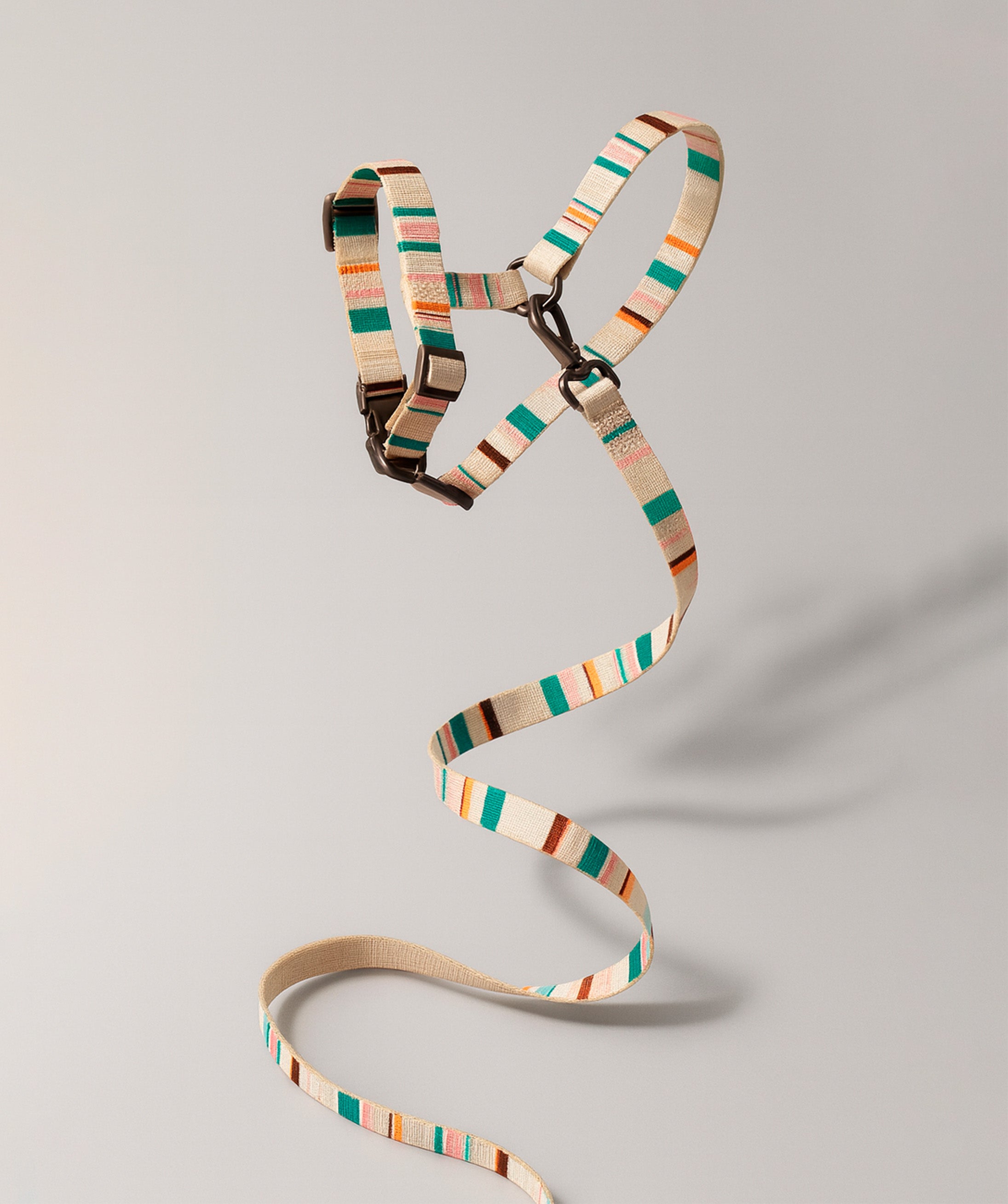 Leash & Harness Kit white