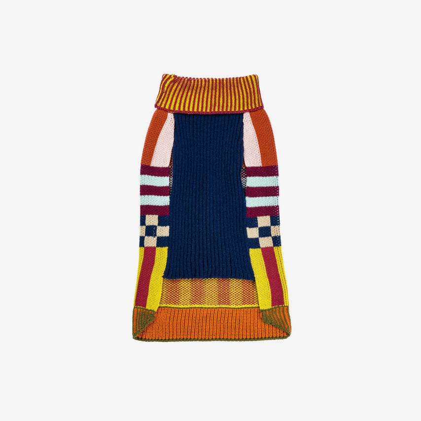 Pattern Patch Marron