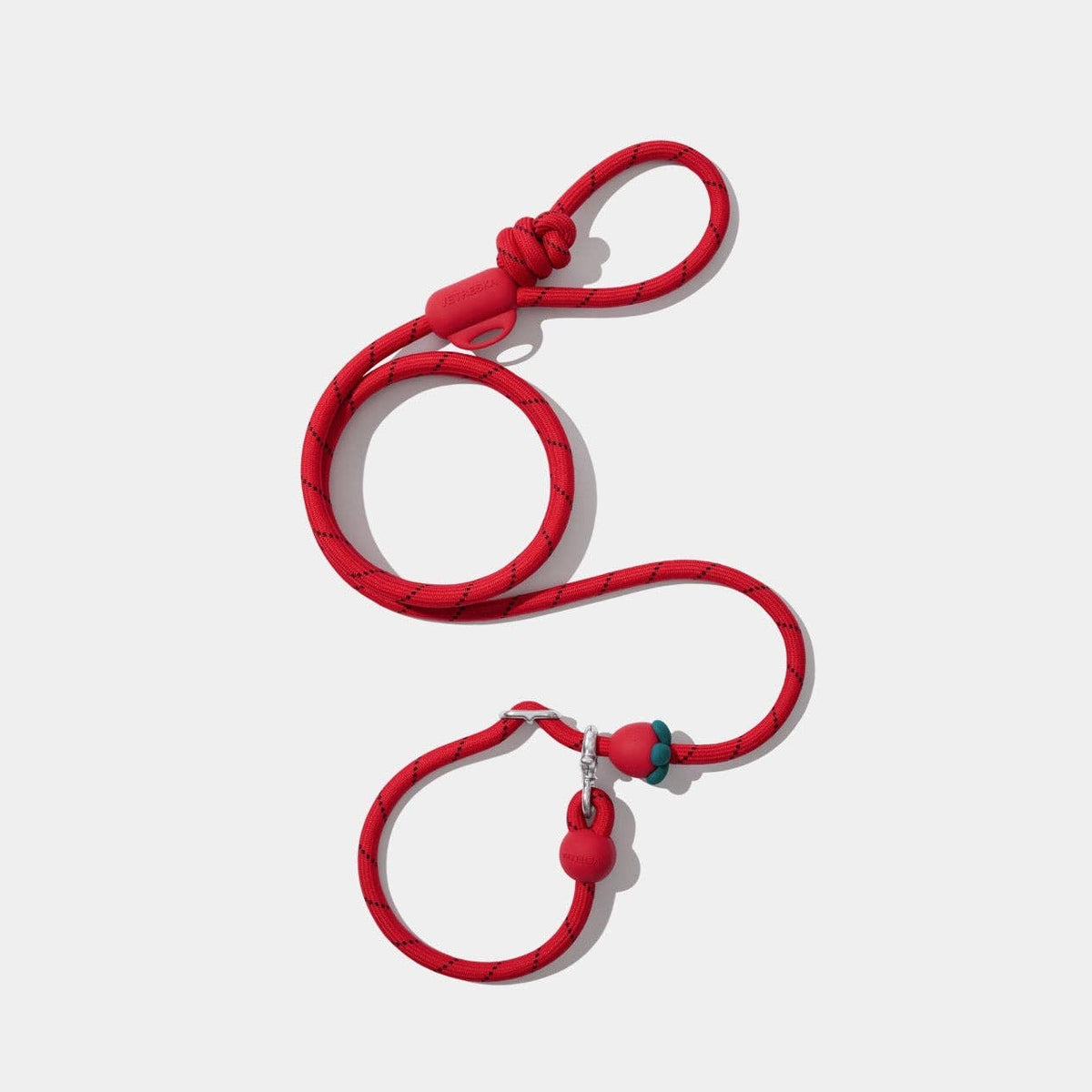 Connect Handsfree Rope Leash Strawberry - correa