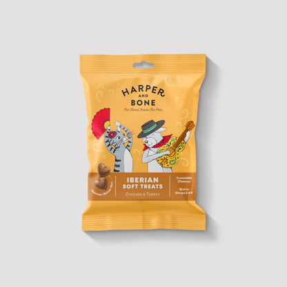 Iberian soft Treats - Kip en Kalkoen
