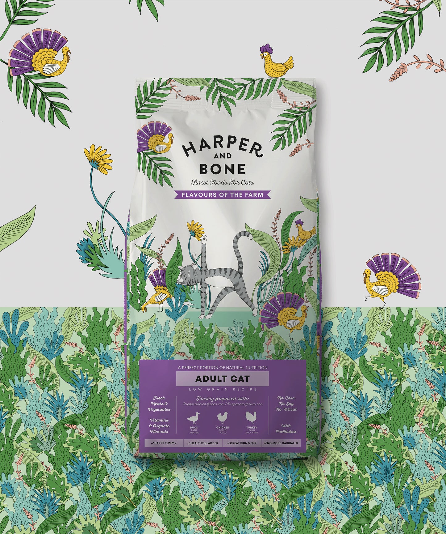 Adult Cat - Flavours of the farm