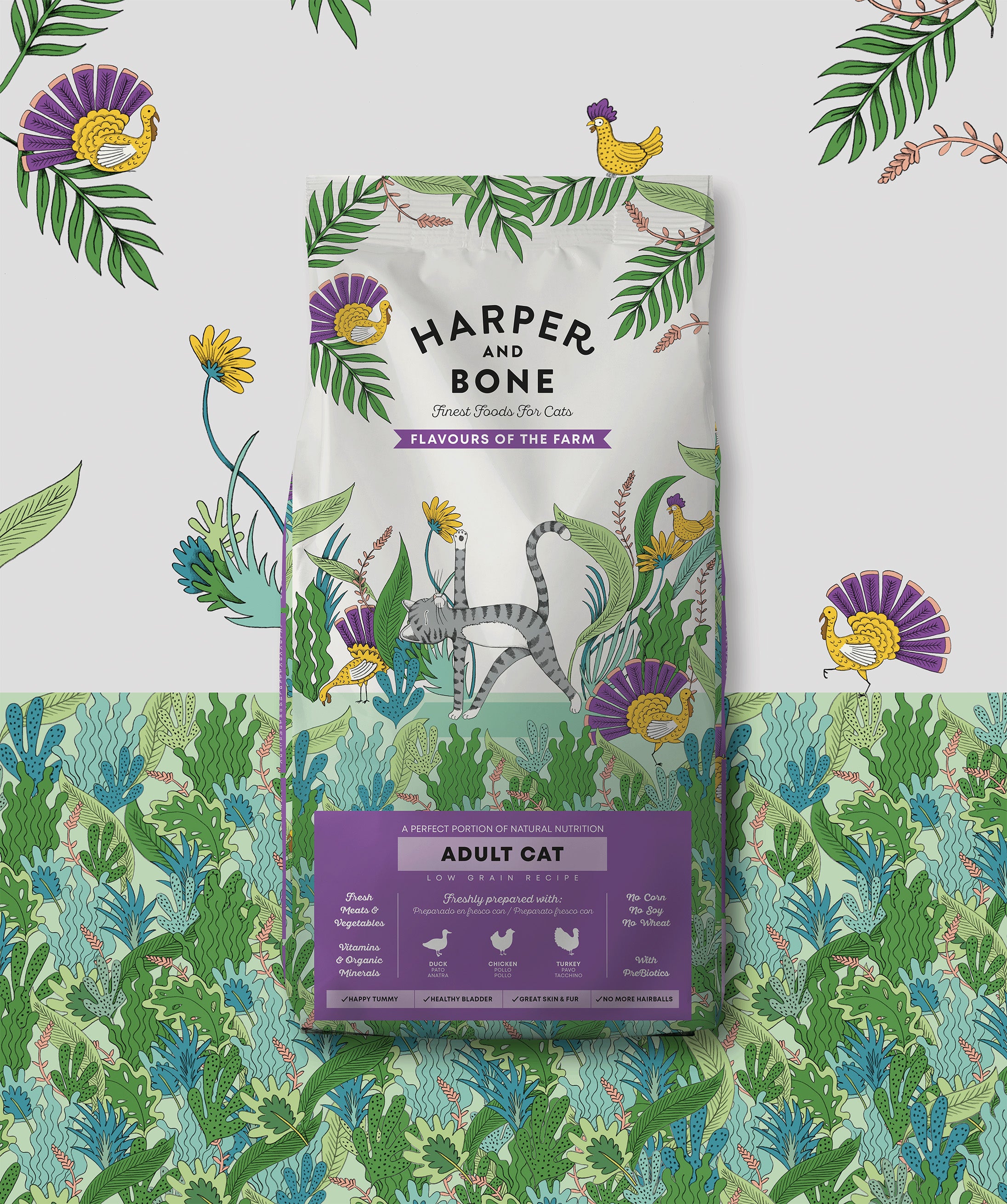 Adult Cat - Flavours of the farm