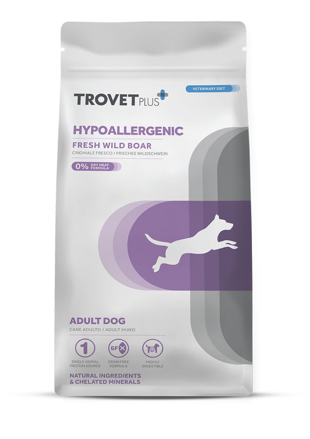 Hypoallergenic - Fresh wild boar - para perros