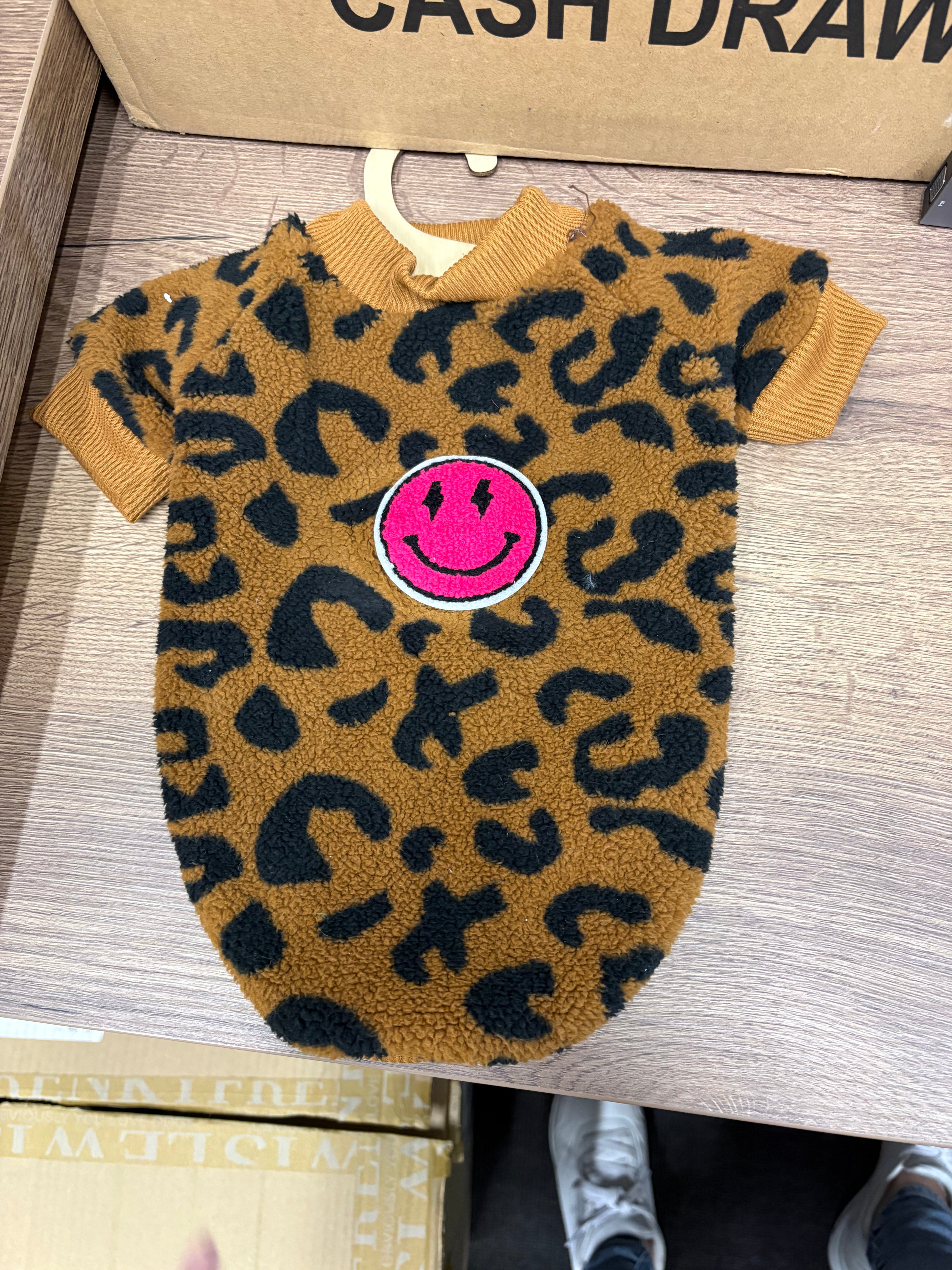 Jersey animal print marrón