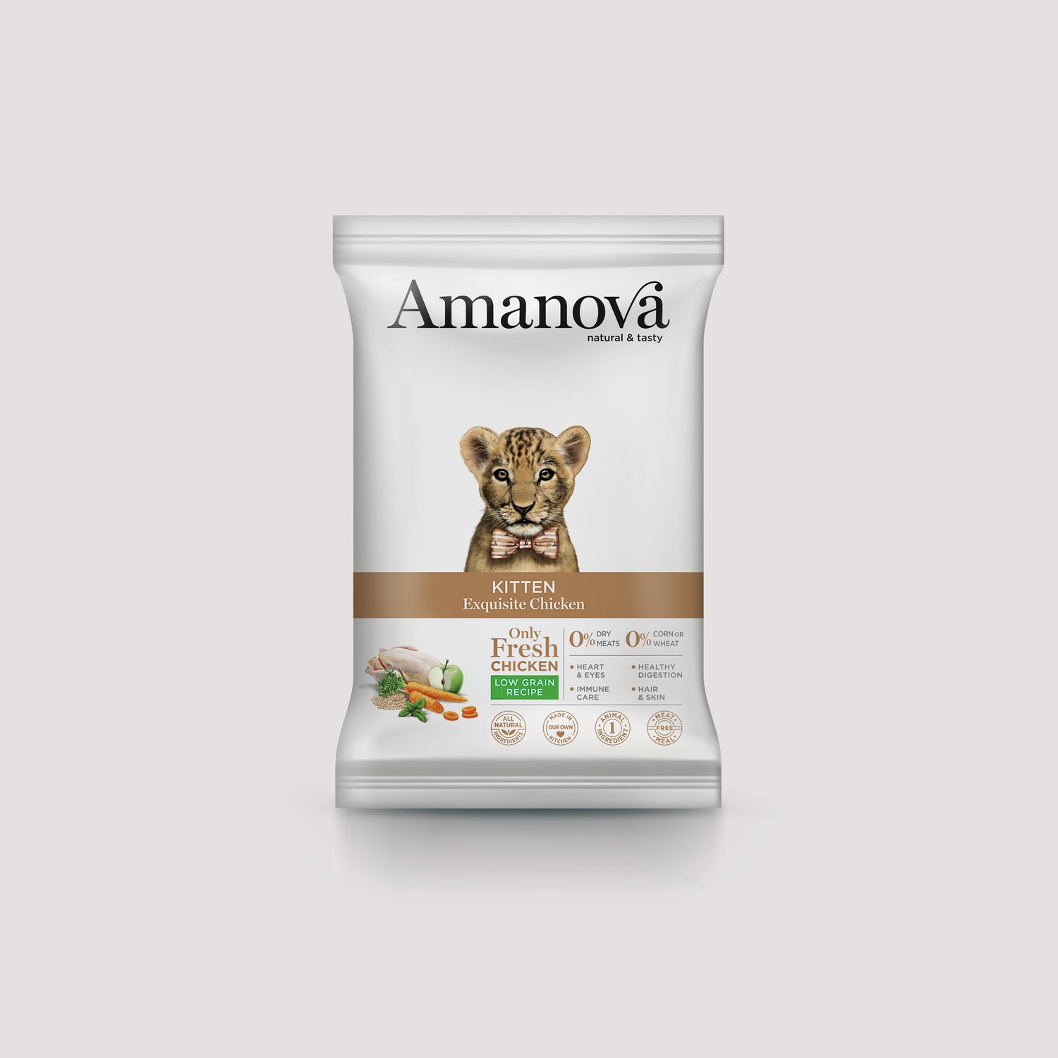 Campione pienso Amanova Kitten Exquisite Chicken 70 grammi per gattini