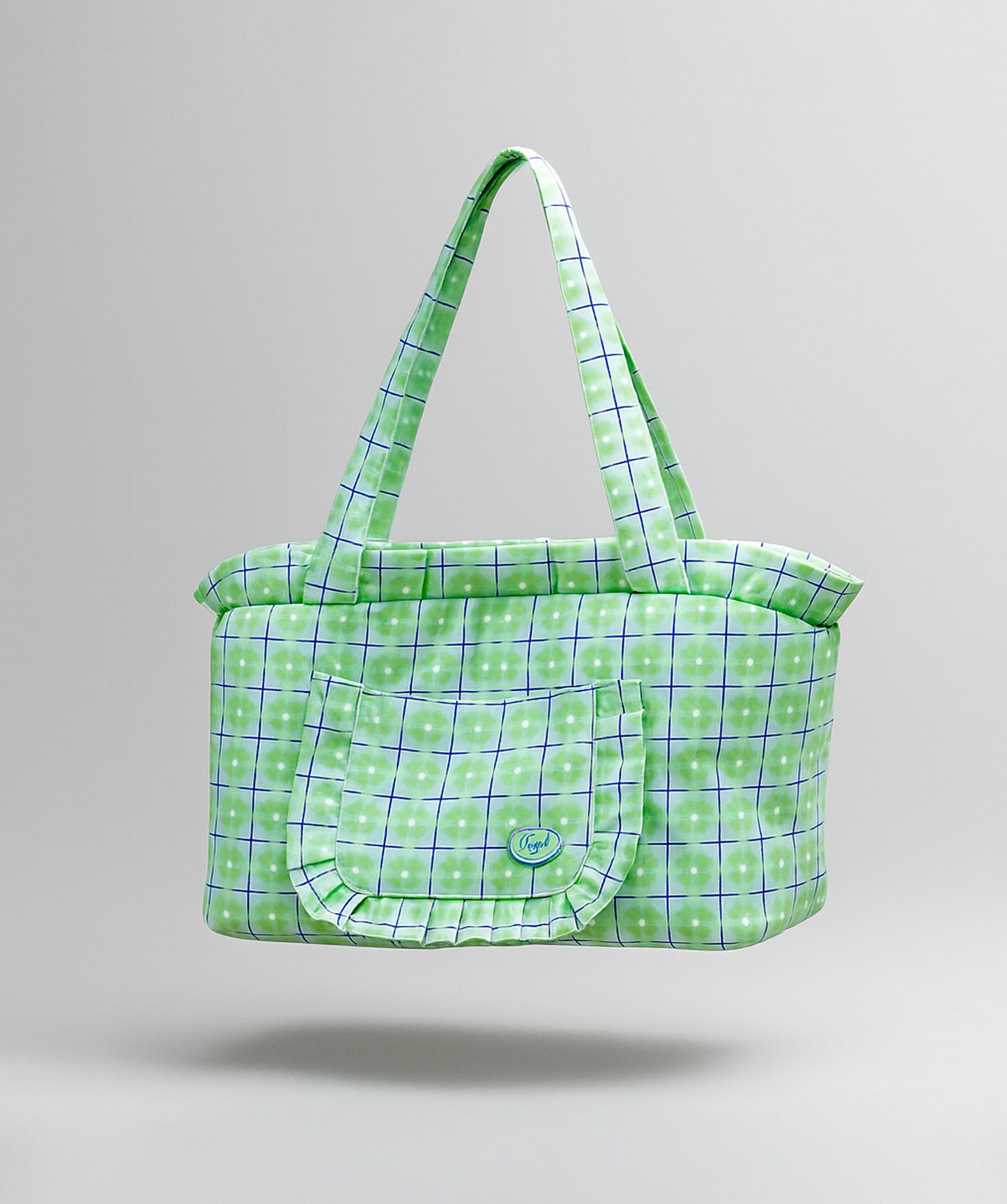 Plaid pet bag