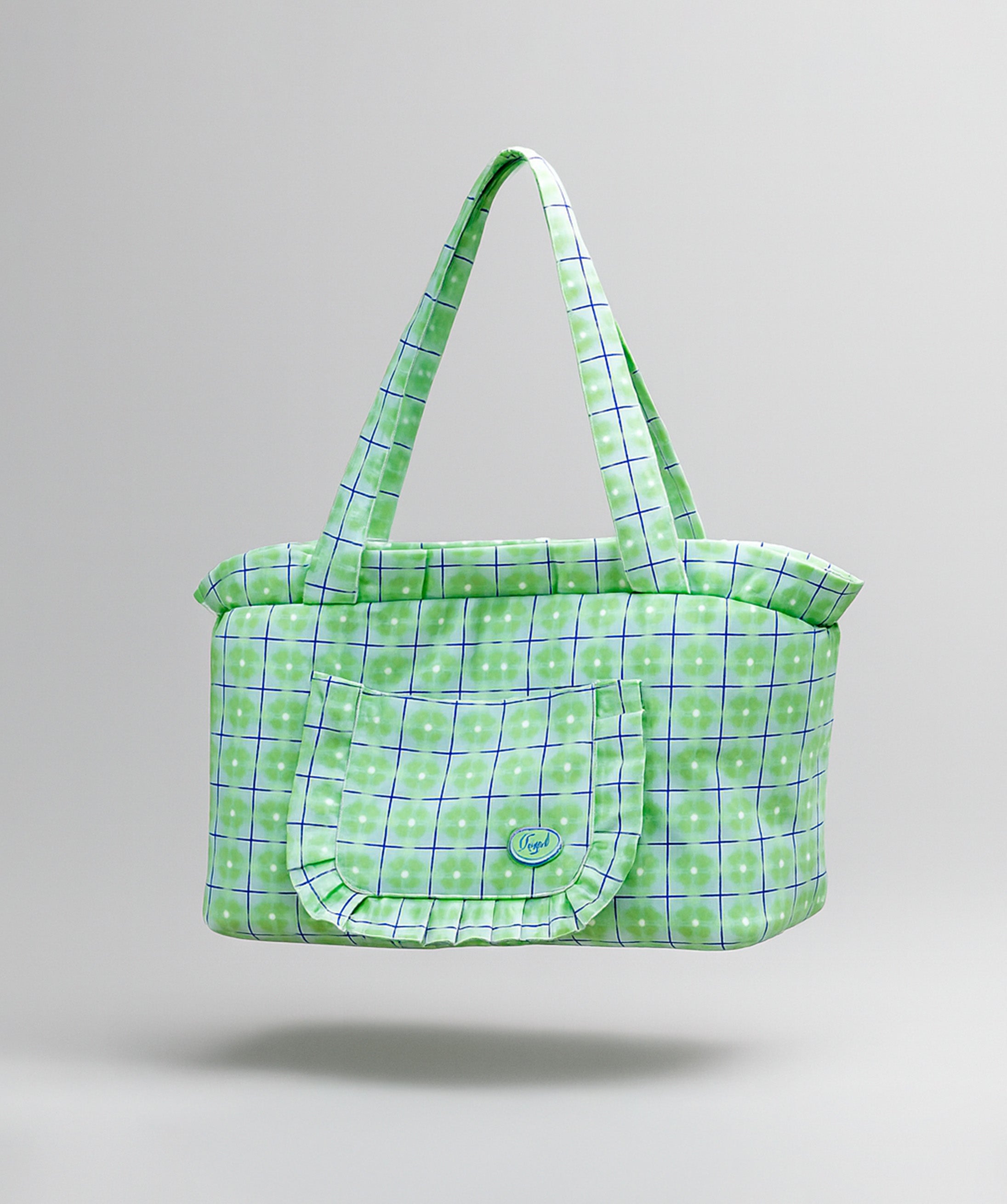 Plaid pet bag