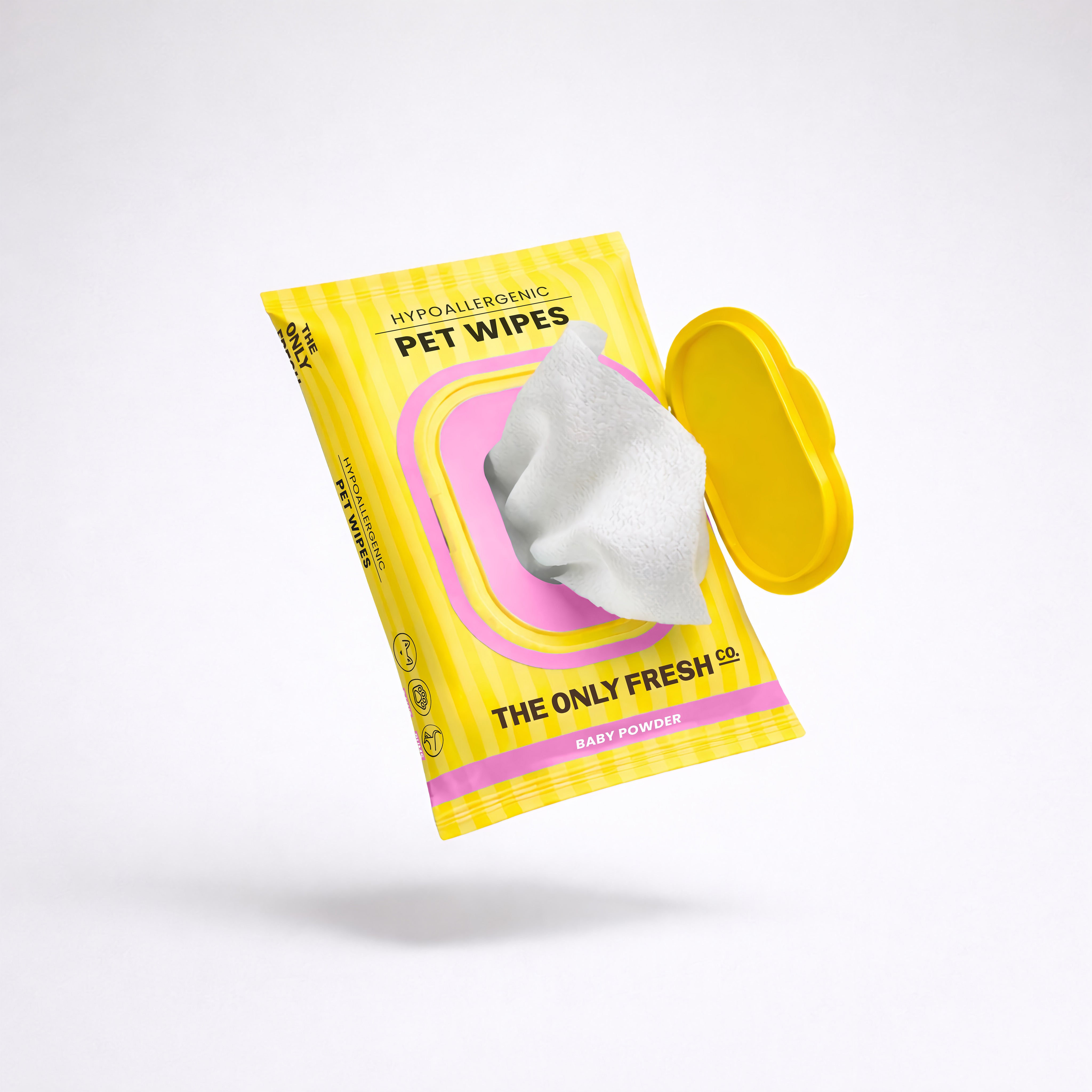 Pet Wipes - Baby Powder