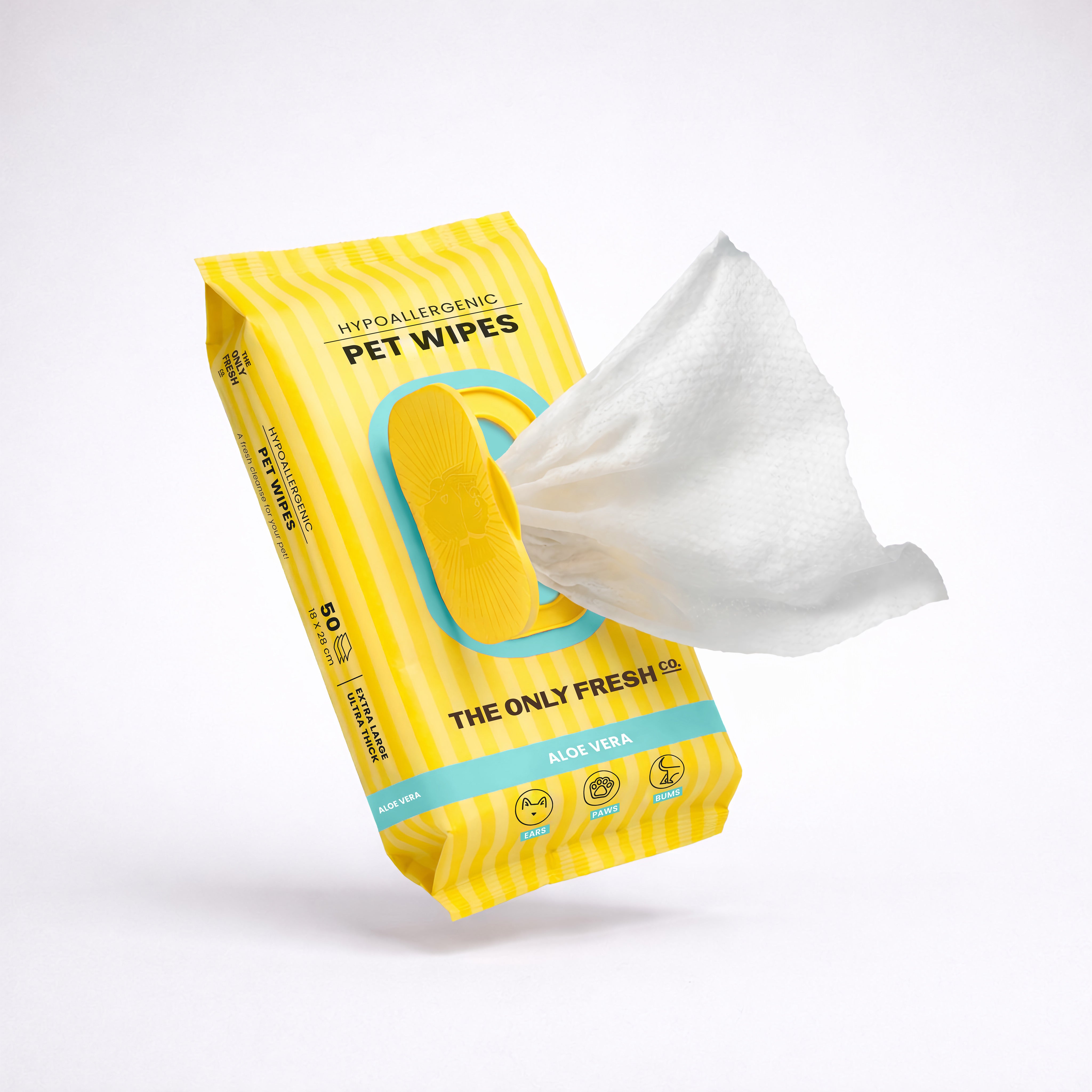 Pet Wipes - Aloe Vera