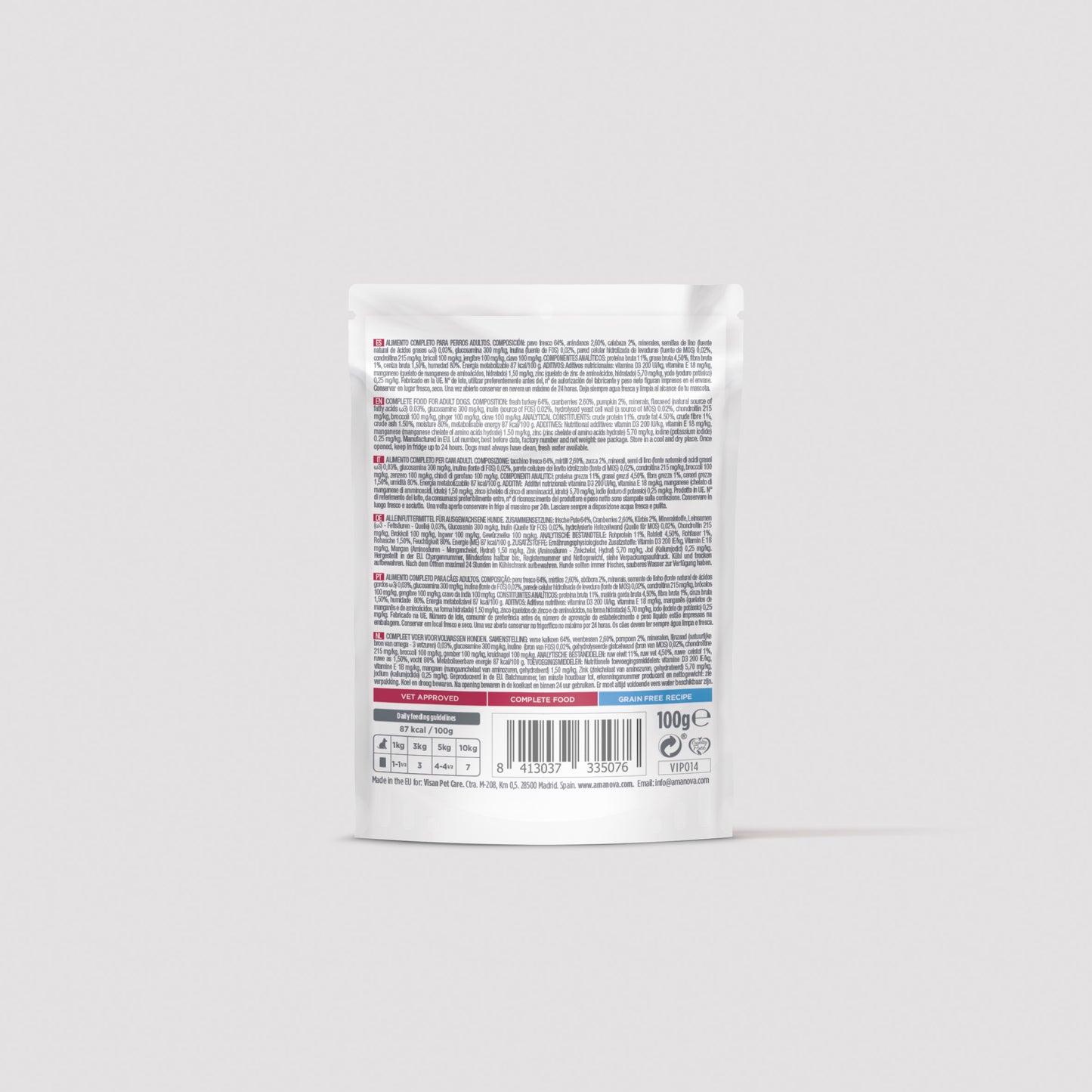 P07 Adult Dog - Pavo Fresco