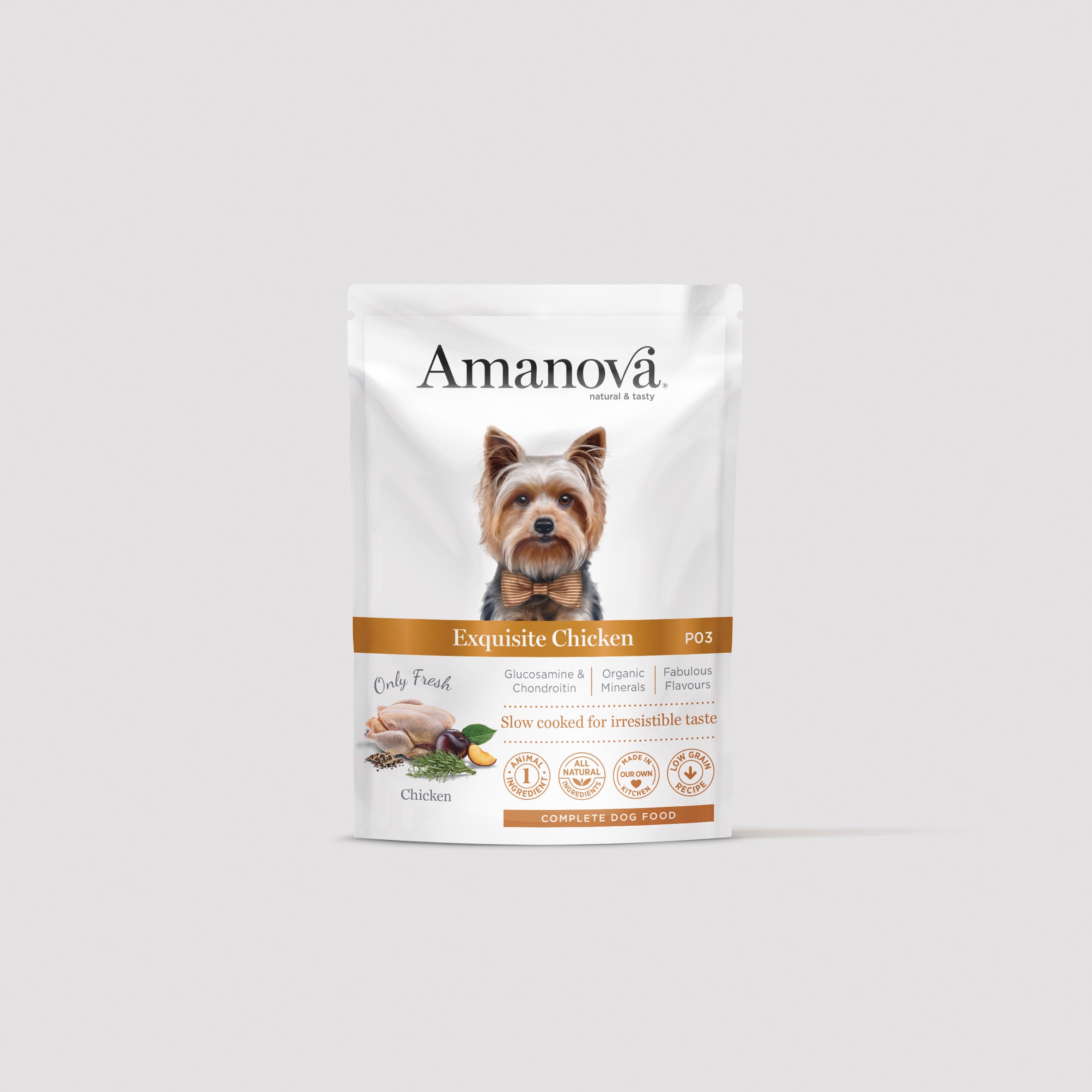 Renske Organic Vers Gestoomd Kip Natvoer Hond Worst 500 G 500 G Renske Organic Vers Gestoomd Kip Natvoer Hond Worst 500 G 500 G
