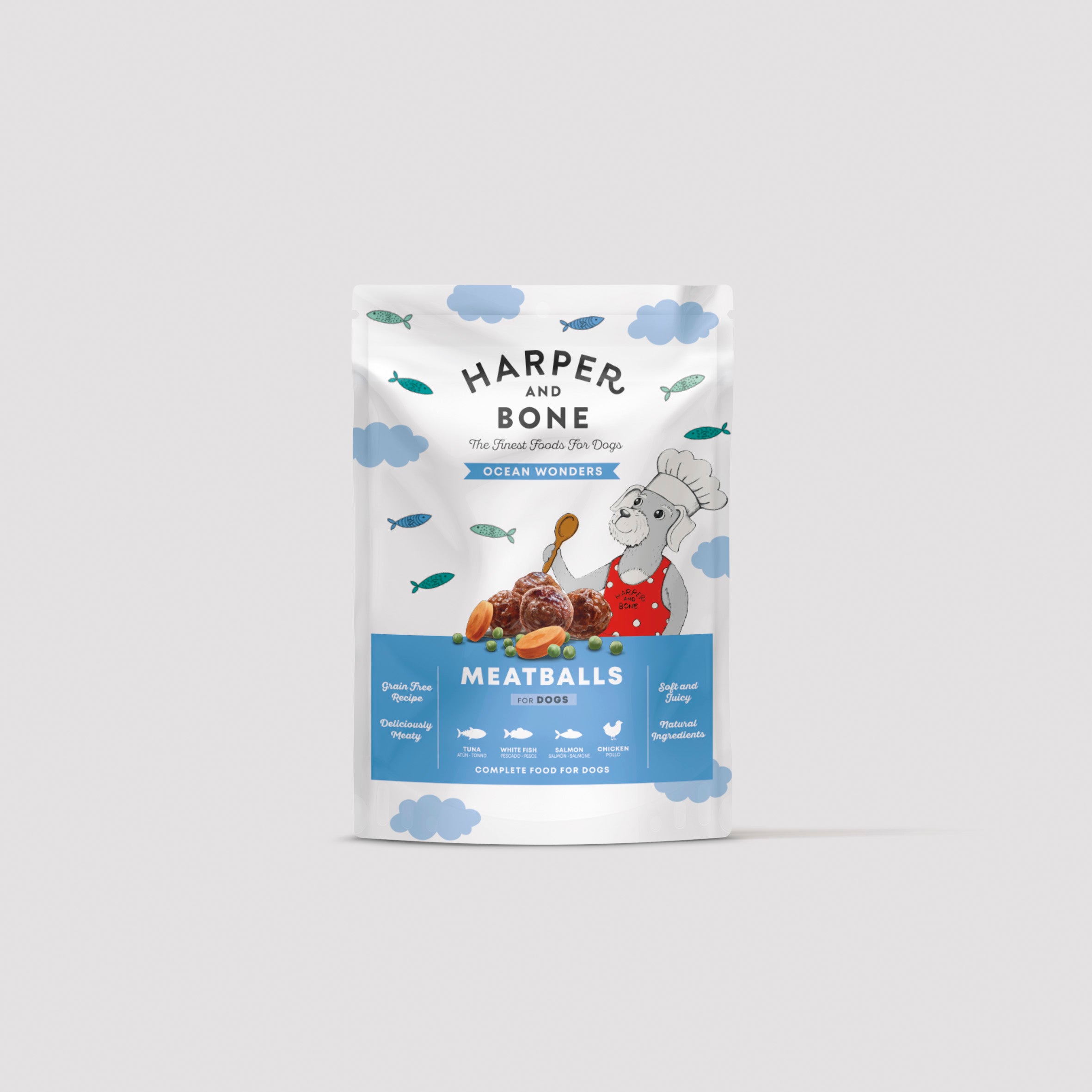 Almôndegas para cães - Ocean wonders