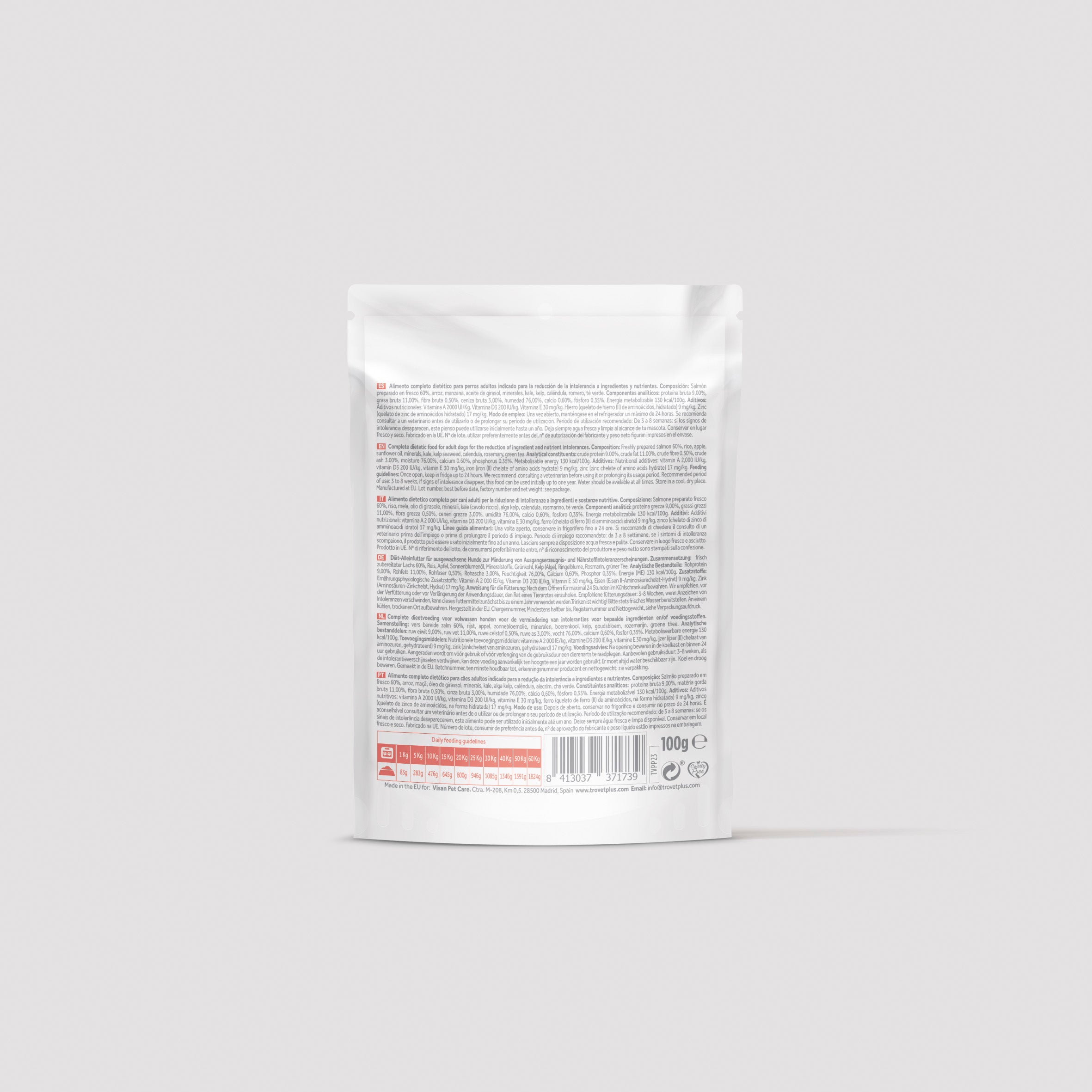 Hypoallergenic - Fresh salmon - wet for dogs